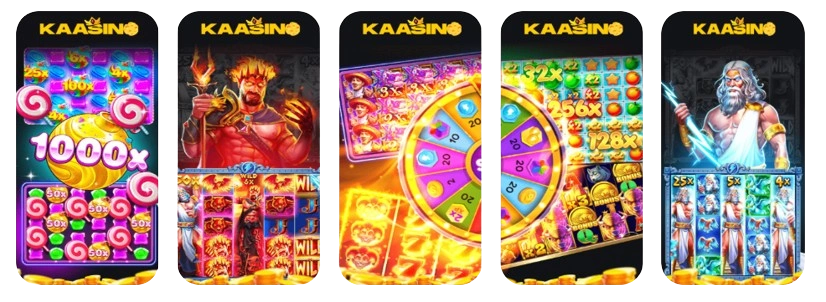 Mobiele casino games in Kaasino App